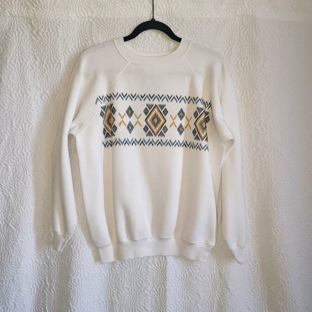 1990s Puff Paint Sweatshirt